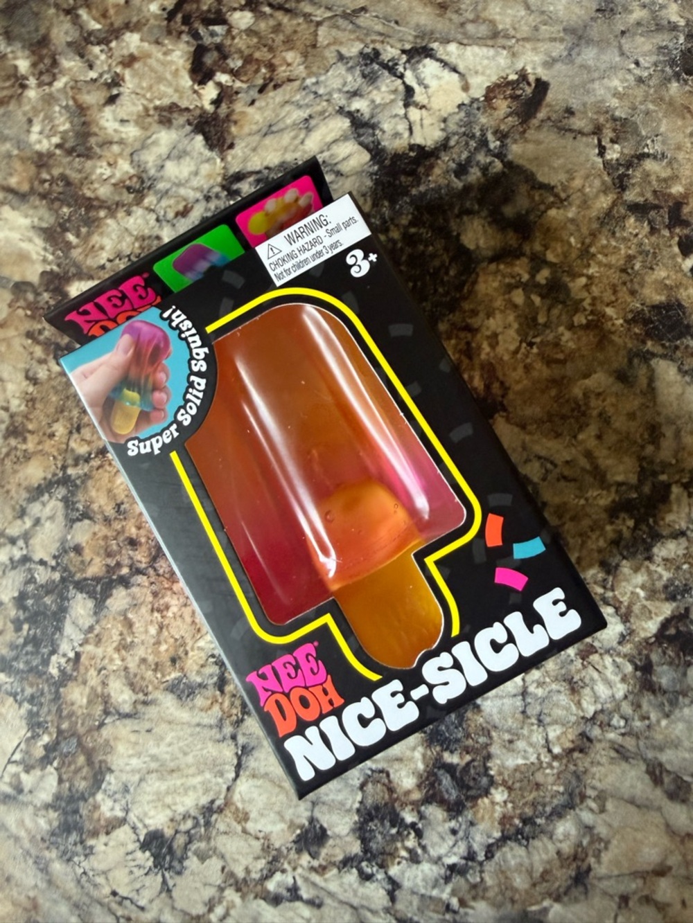 Nice-sicle Kids Toy - Orange and Pink
